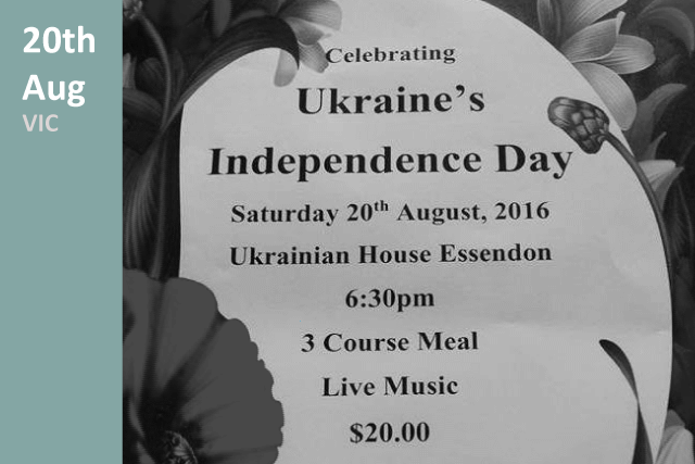 Ukraine's Independence Day party