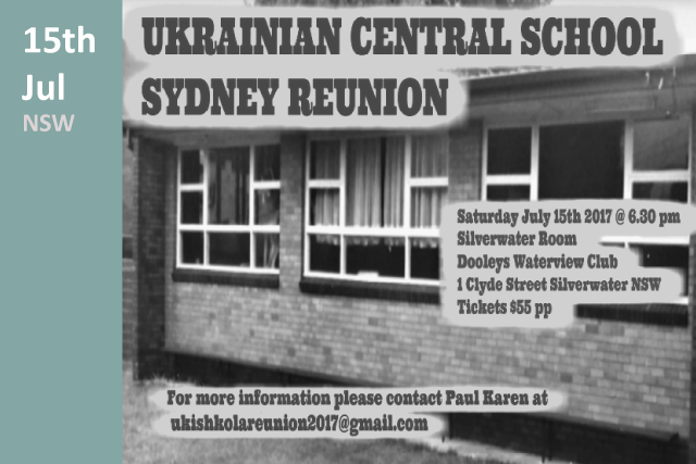 Ukrainian Central School reunion