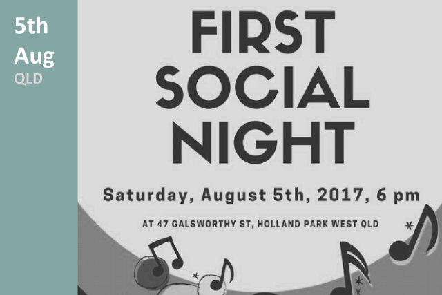 First Social Night - QLD 2017